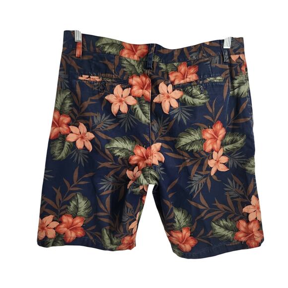 Banana Republic Tropical Shorts Men's Size 35 - Picture 2 of 4